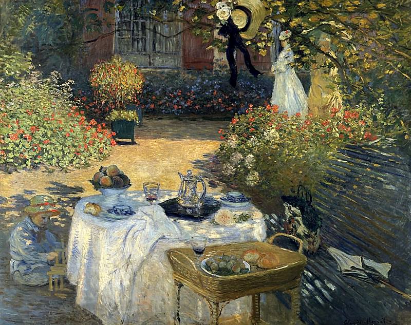 The Luncheon. Claude Oscar Monet
