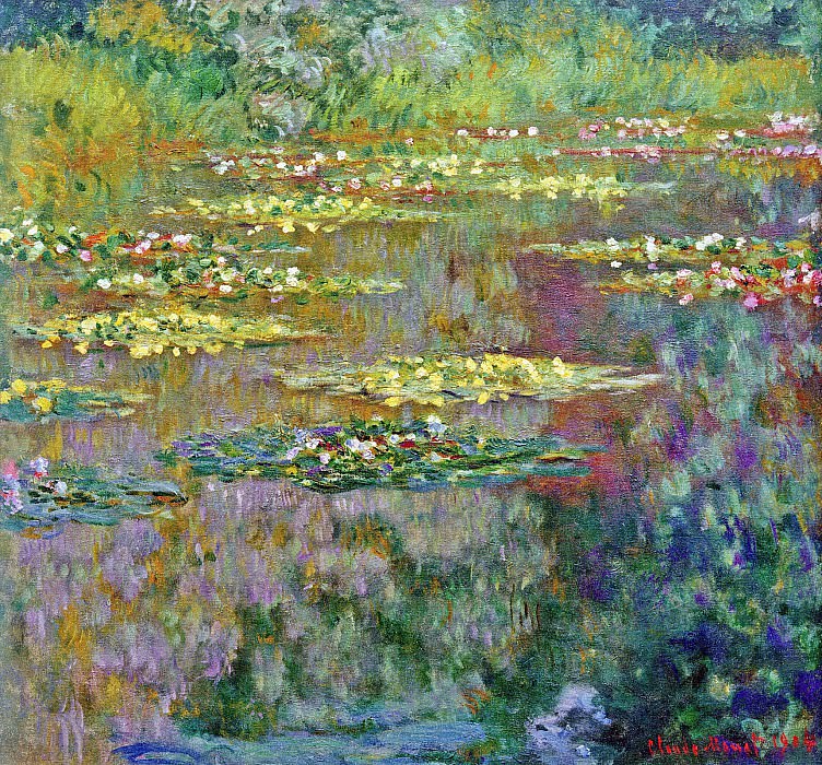 Water Lilies, 1904 01. Claude Oscar Monet