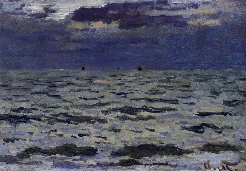 Seascape. Claude Oscar Monet