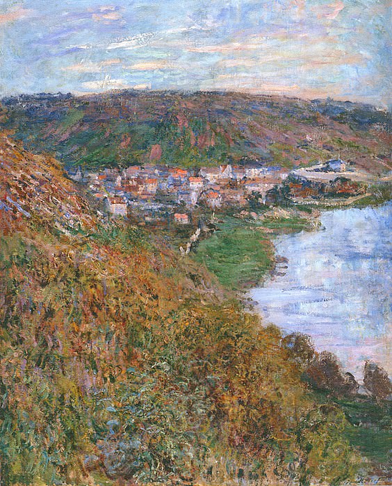 View over Vetheuil. Claude Oscar Monet