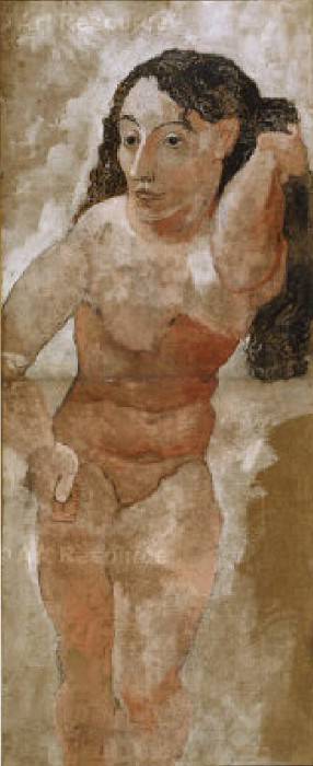 1906 La toilette4. Пабло Пикассо (1881-1973) Период: 1889-1907