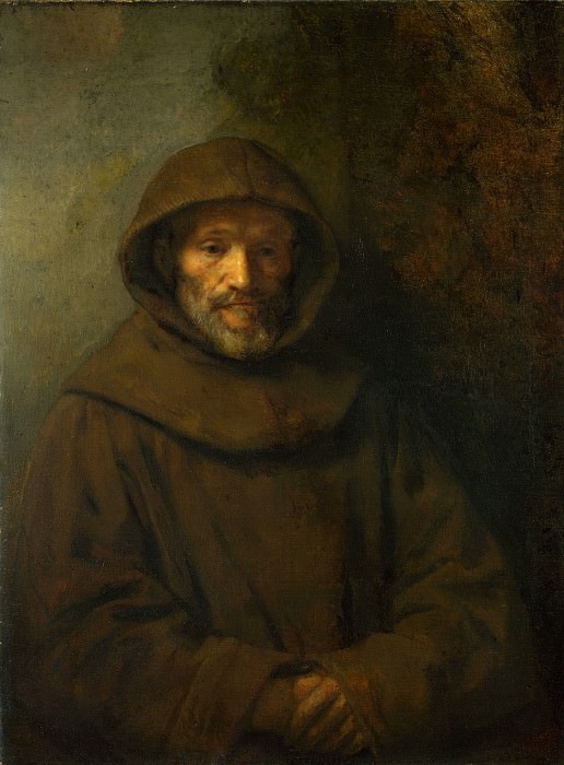 A Franciscan Friar. Rembrandt Harmenszoon Van Rijn
