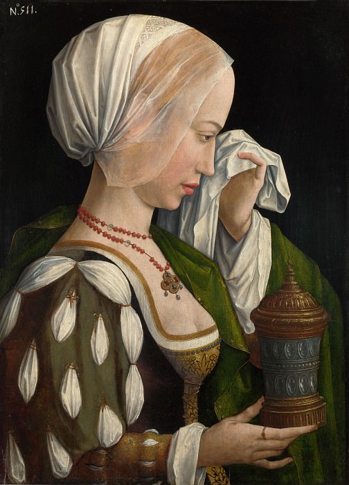 Мастер легенды Марии Магдалины (мастерская) - Плачущая Мария Магдалина. Часть 6 Национальная галерея