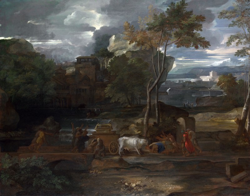 Sebastien Bourdon - The Return of the Ark. Part 6 National Gallery UK