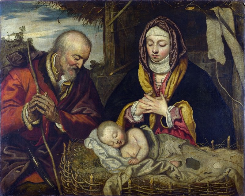 Follower of Jacopo Tintoretto - The Nativity. Part 2 National Gallery UK
