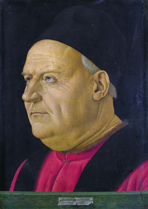 Francesco Bonsignori - Portrait of an Elderly Man. Part 2 National Gallery UK