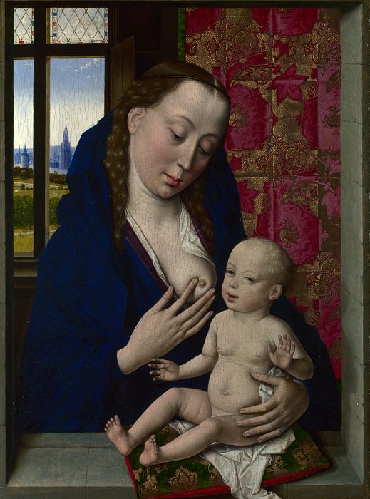 Dirk Bouts - The Virgin and Child. Part 2 National Gallery UK