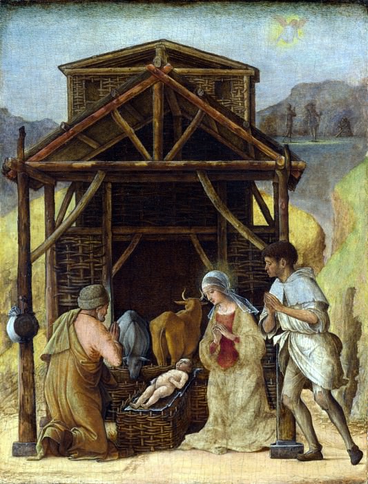 Ercole de Roberti - The Adoration of the Shepherds. Part 2 National Gallery UK