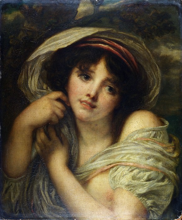 Follower of Jean-Baptiste Greuze - A Girl. Part 2 National Gallery UK