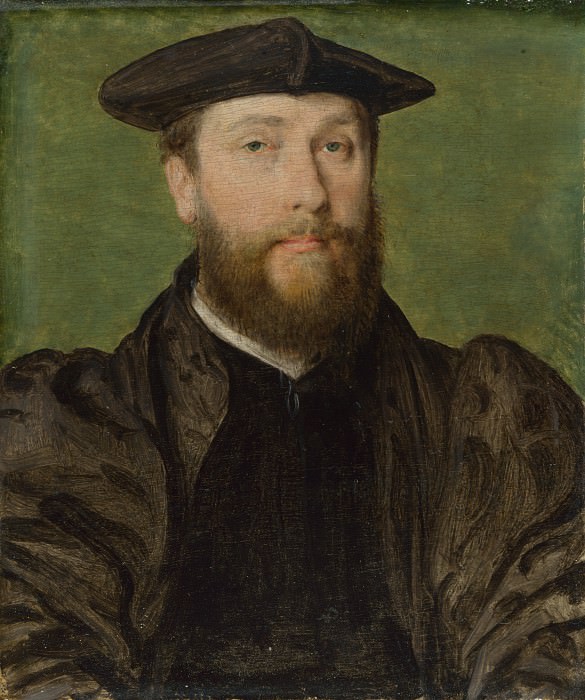 Corneille de Lyon - Portrait of a Man. Part 2 National Gallery UK