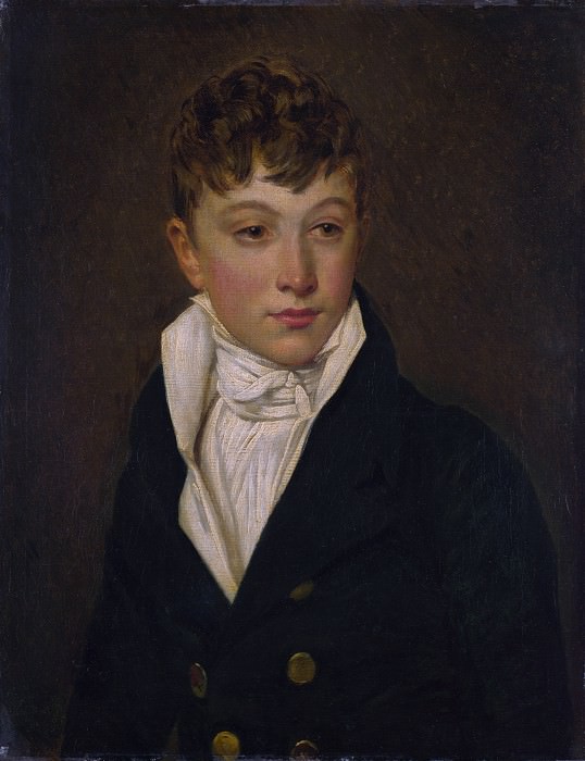 Французская школа, ок1810 - Портрет юноши. Часть 2 Национальная галерея