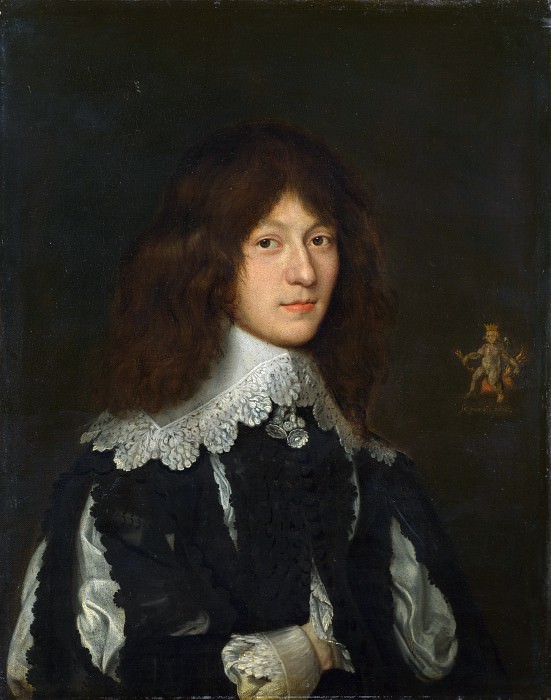Голландская школа - Портрет молодого человека в черном. Часть 2 Национальная галерея