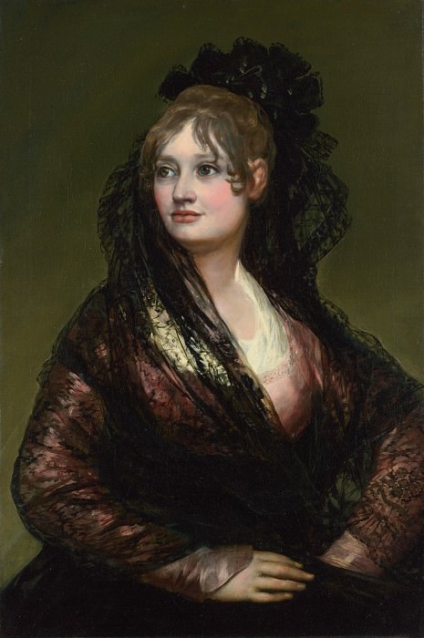 Francisco de Goya - Dona Isabel de Porcel. Part 2 National Gallery UK