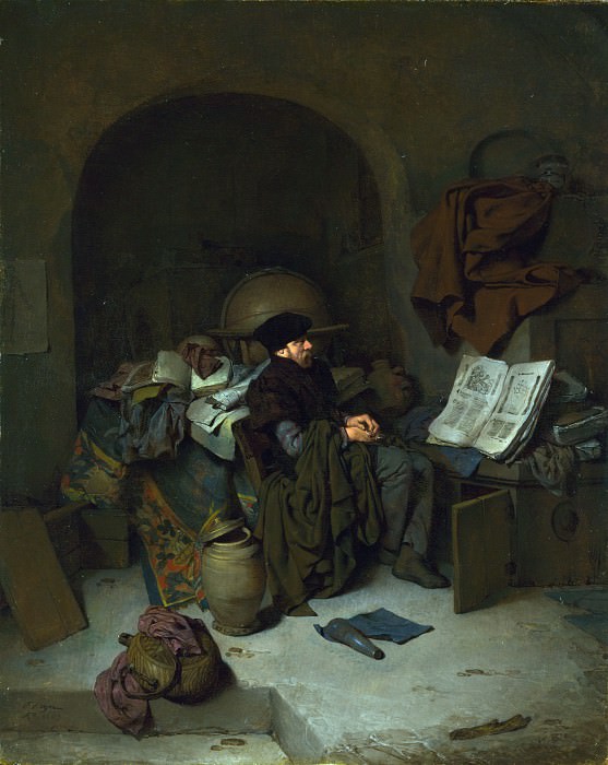 Cornelis Bega - An Astrologer. Part 2 National Gallery UK