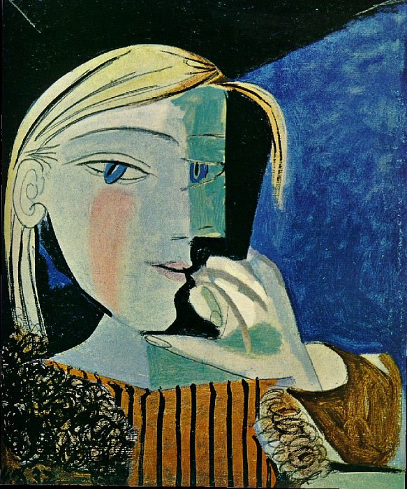 1937 Portrait de Marie-Thérèse Walter 4. Пабло Пикассо (1881-1973) Период: 1931-1942
