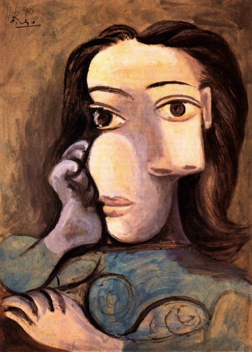 1940 Buste de femme 4. Пабло Пикассо (1881-1973) Период: 1931-1942