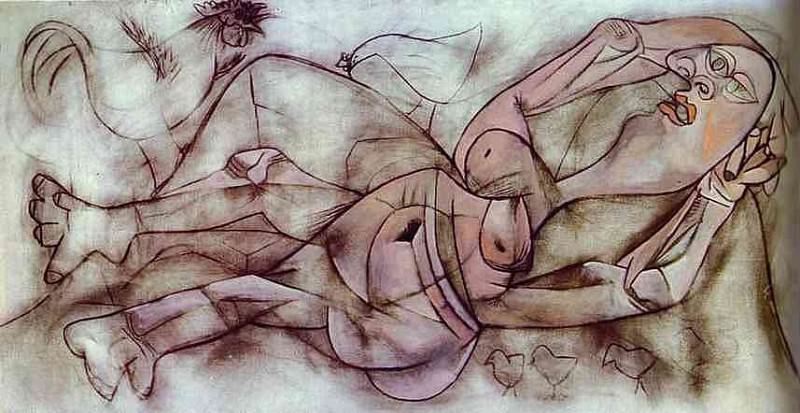 1938 La fermiКre. Pablo Picasso (1881-1973) Period of creation: 1931-1942