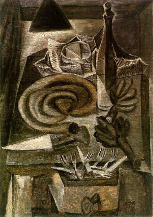 1941 Nature morte avec boudin. Пабло Пикассо (1881-1973) Период: 1931-1942