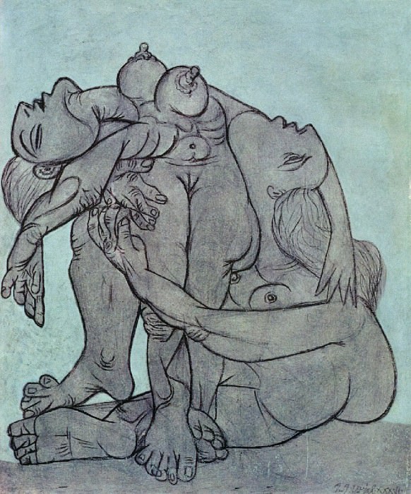 1936 Le sauvetage. Pablo Picasso (1881-1973) Period of creation: 1931-1942