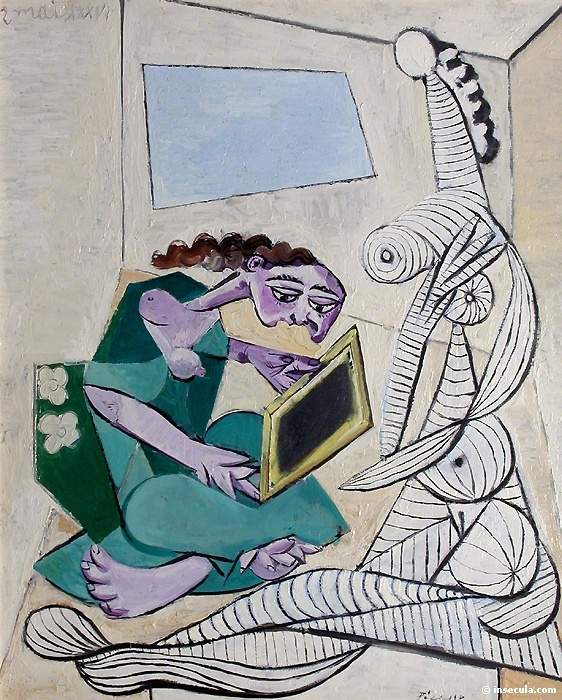 1936 Femme dans un intВrieur. JPG. Pablo Picasso (1881-1973) Period of creation: 1931-1942