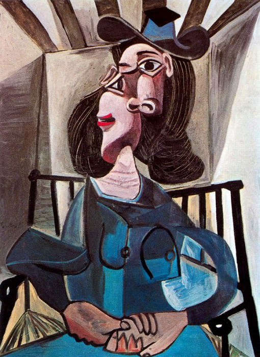 1941 Femme au chapeau assise dans un fauteuil (Dora Maar). Pablo Picasso (1881-1973) Period of creation: 1931-1942