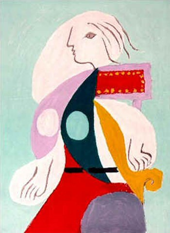 1932 Portrait de Marie-Thérèse Walter. Пабло Пикассо (1881-1973) Период: 1931-1942