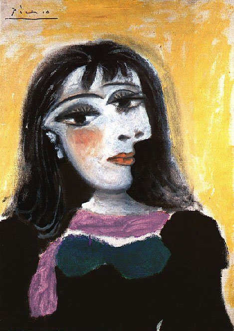 1937 Portrait de Dora Maar 8. Pablo Picasso (1881-1973) Period of creation: 1931-1942