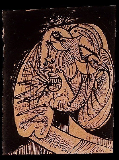 1937 La femme qui pleure 5. Пабло Пикассо (1881-1973) Период: 1931-1942