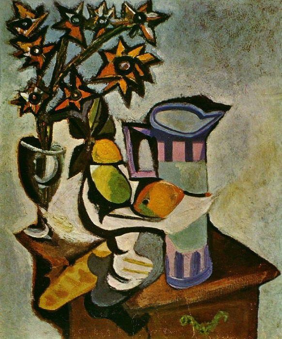 1936 Nature morte, Pablo Picasso (1881-1973) Period of creation: 1931-1942