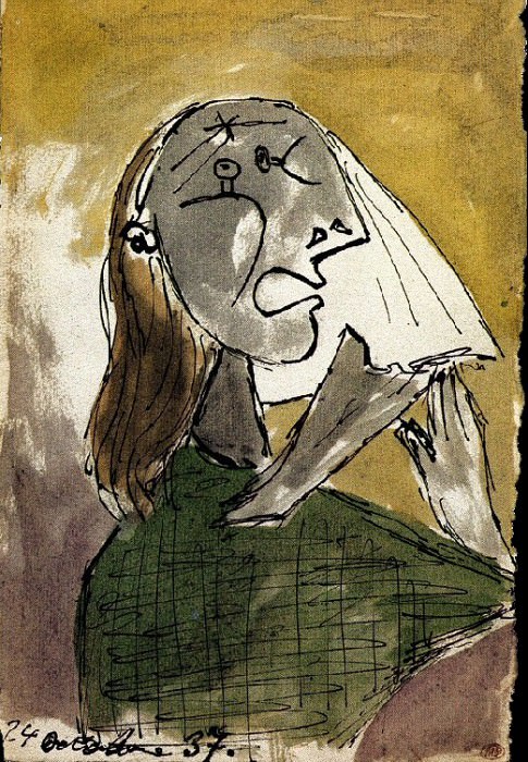 1937 La femme qui pleure 11. Pablo Picasso (1881-1973) Period of creation: 1931-1942