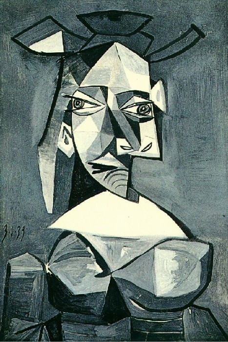 1939 Buste de femme au chapeau 1. Pablo Picasso (1881-1973) Period of creation: 1931-1942