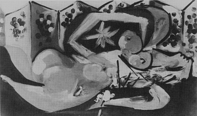 1932 Nu couchВ3. Pablo Picasso (1881-1973) Period of creation: 1931-1942