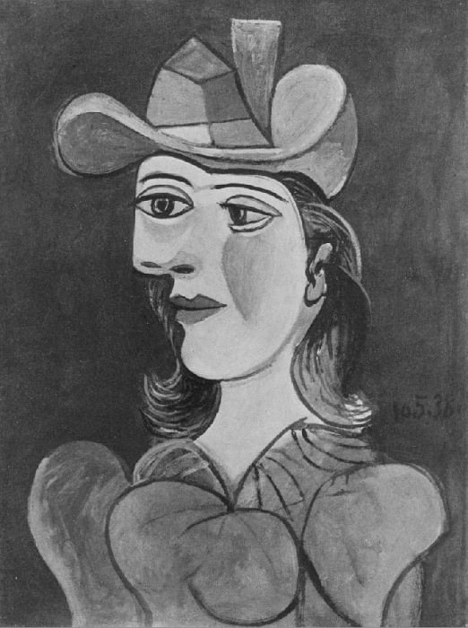 1938 Buste de femme 3, Пабло Пикассо (1881-1973) Период: 1931-1942