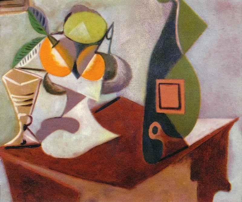 1936 Nature morte au citron et aux oranges, Pablo Picasso (1881-1973) Period of creation: 1931-1942