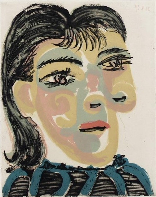 1939 Portrait de Dora Maar 1. Пабло Пикассо (1881-1973) Период: 1931-1942