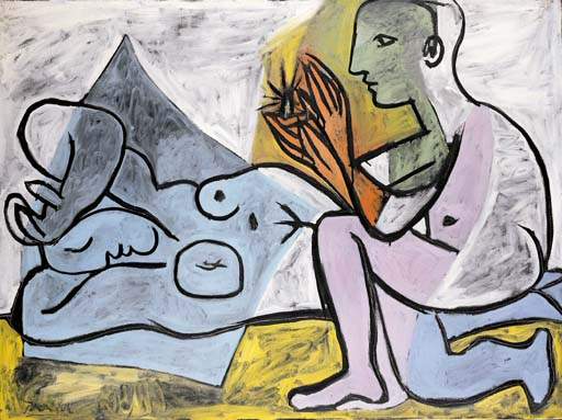 1932 Les amants. Pablo Picasso (1881-1973) Period of creation: 1931-1942