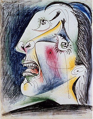 1937 La femme qui pleure 0. Пабло Пикассо (1881-1973) Период: 1931-1942