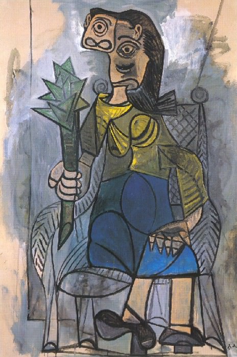 1941 Femme Е lartichaut. Pablo Picasso (1881-1973) Period of creation: 1931-1942