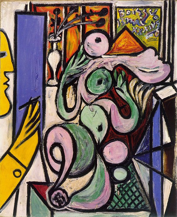1934 Le peintre (Composition). Pablo Picasso (1881-1973) Period of creation: 1931-1942
