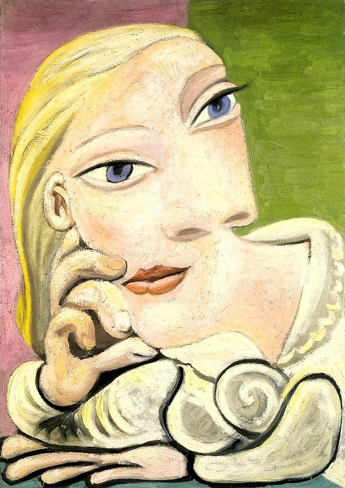 1939 Portrait de Marie-Thérèse Walter. Пабло Пикассо (1881-1973) Период: 1931-1942