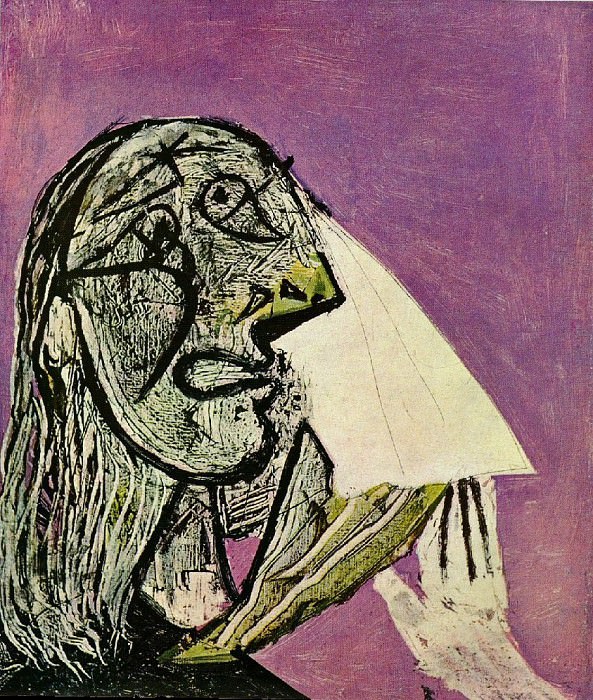 1937 La femme qui pleure 9, Pablo Picasso (1881-1973) Period of creation: 1931-1942