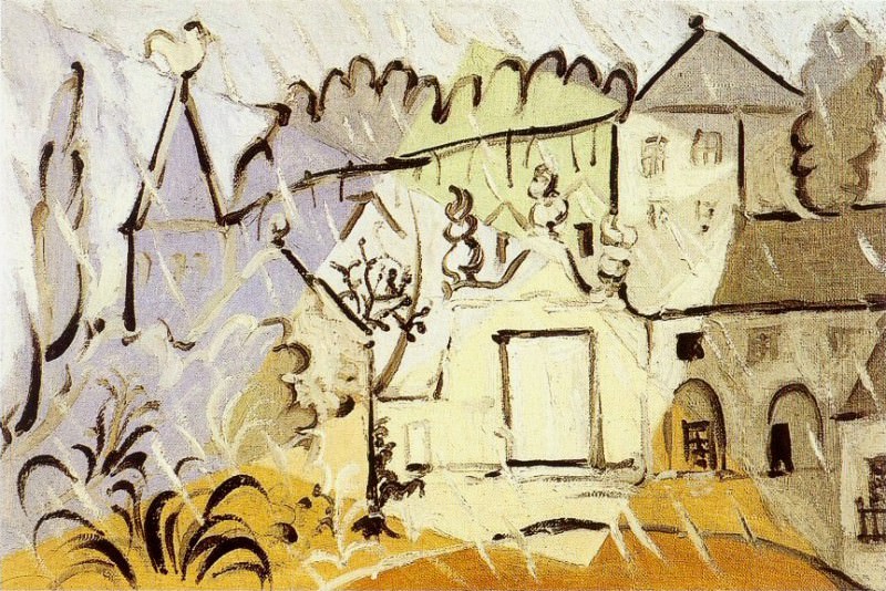 1932 Boisgeloup sous la pluie2. Пабло Пикассо (1881-1973) Период: 1931-1942