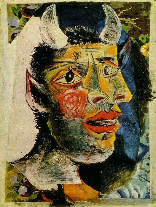 1937 TИte. Pablo Picasso (1881-1973) Period of creation: 1931-1942
