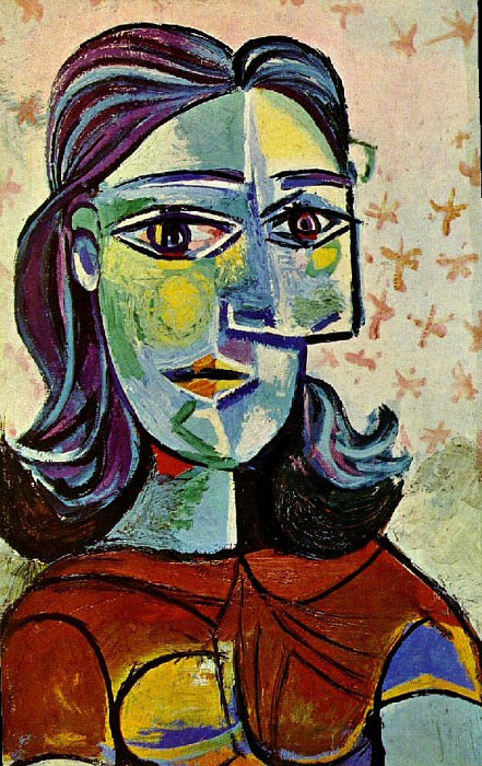 1939 TИte de femme 3. Pablo Picasso (1881-1973) Period of creation: 1931-1942