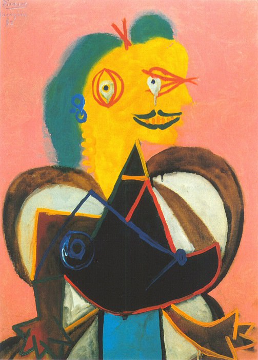 1937 Portrait de Lee Miller. Пабло Пикассо (1881-1973) Период: 1931-1942