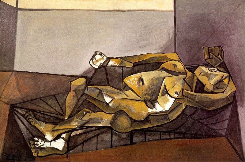 1942 Nu couchВ. Pablo Picasso (1881-1973) Period of creation: 1931-1942