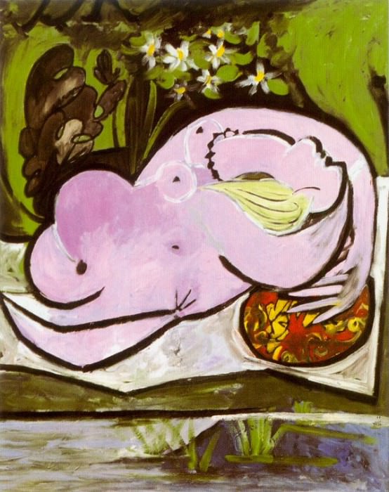 1934 Nu dans un jardin1. Пабло Пикассо (1881-1973) Период: 1931-1942