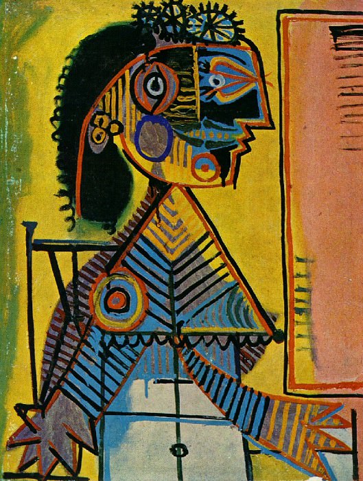 1937 Portrait de femme3. Пабло Пикассо (1881-1973) Период: 1931-1942