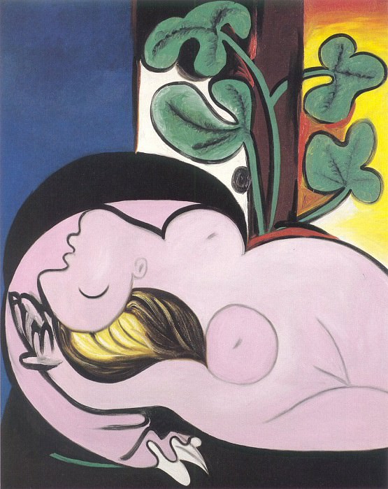 1932 Nu au fauteuil noir. Пабло Пикассо (1881-1973) Период: 1931-1942