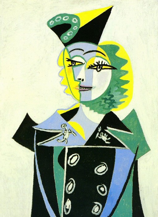 1937 Portrait de Nush Eluard, Пабло Пикассо (1881-1973) Период: 1931-1942